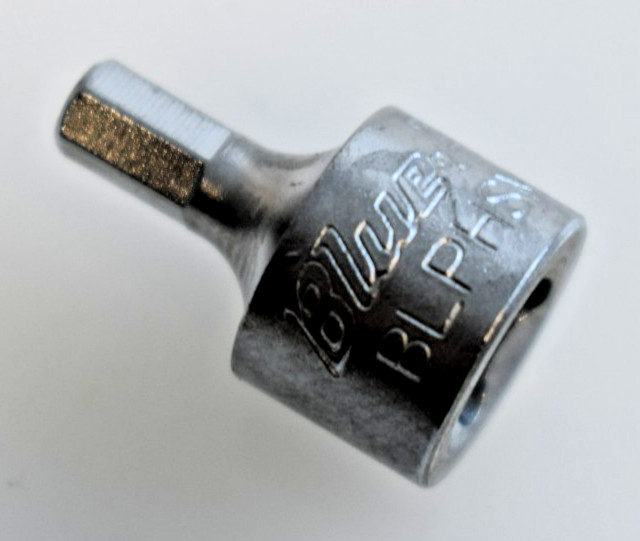 Blue Point Tools BLPHSM144 4mm Stubby Hex Bit Socket 1/4" Drive