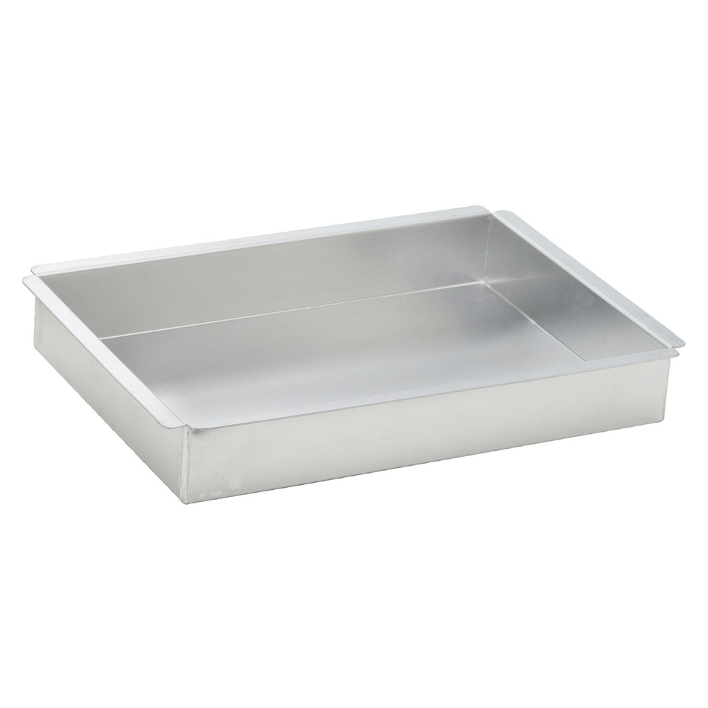 Rectangular Cake Pan, 9"L x 13"W x 2" H, Aluminum (6 Each)