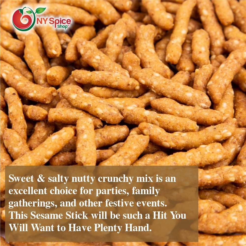 Sesame Sticks Cheddar Flavored Item Weight 8oz-5lb