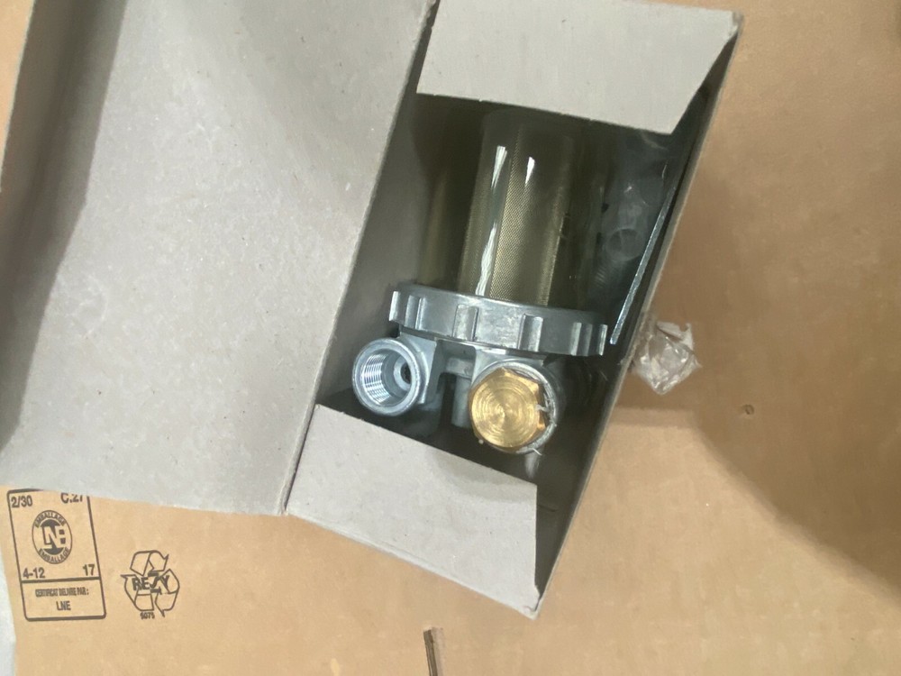 self climate 102 060 storage fuel filter with single drive stop valve