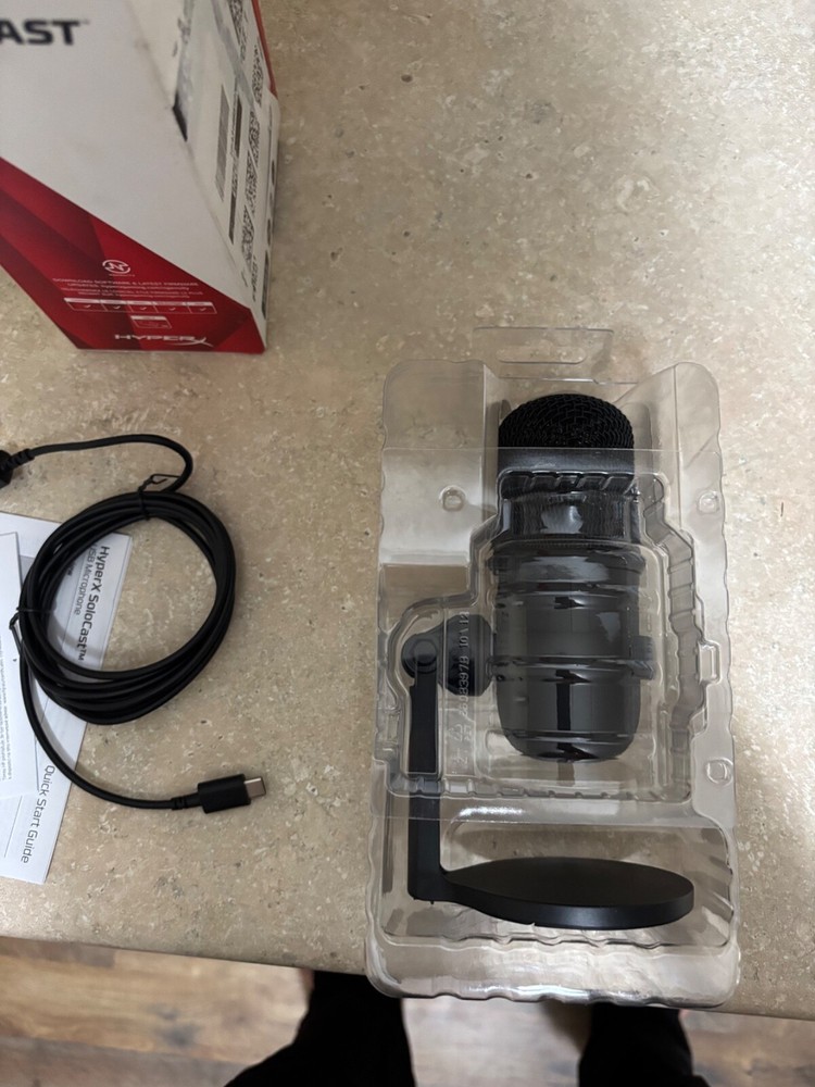 HyperX SoloCast USB Gaming Microphone - Black (4P5P8AA)