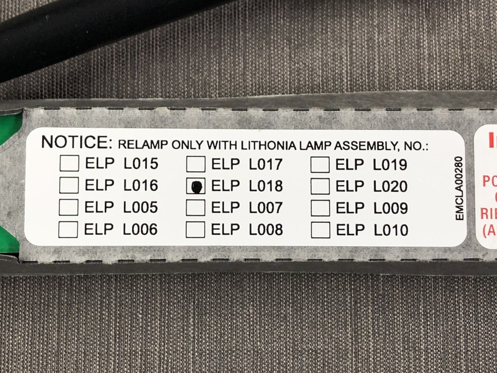 Lithonia ELPL018 LED Replacement Module - Series LRP Edge-Lit Exit Signs