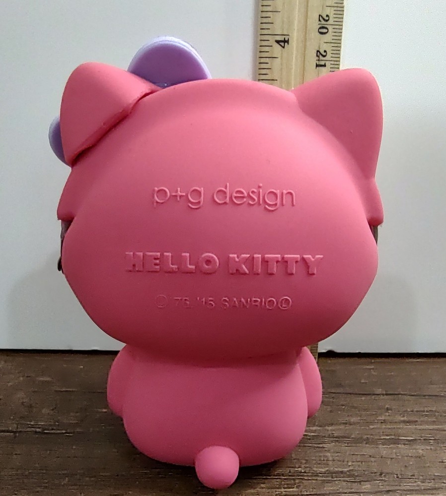 Sanrio Hello Kitty 3D Silicone Pouch Pink B19