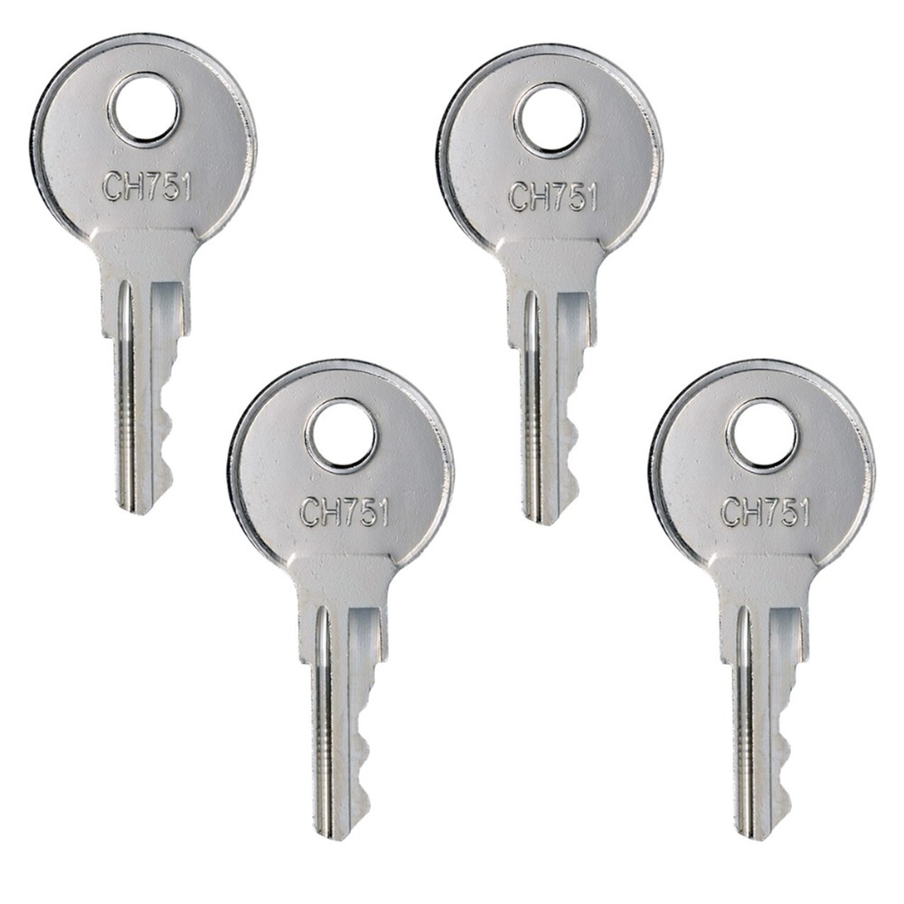 Precut RV Compartment Door Hatch Key Code CH751 * SELECT YOUR QUANTITY *