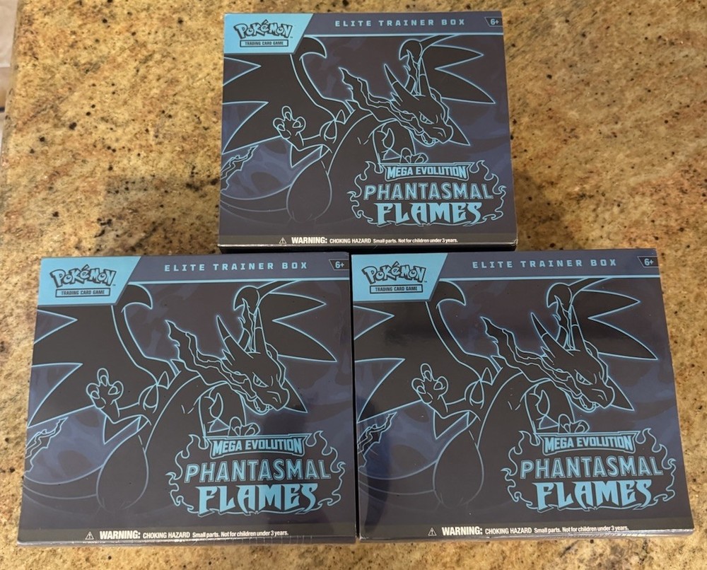 Pokemon TCG: Mega Evolution Phantasmal Flames Elite Trainer Box