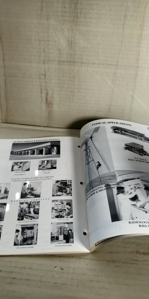 1993 ~ BALL SCREWS & ACTUATORS CO. Catalog C1