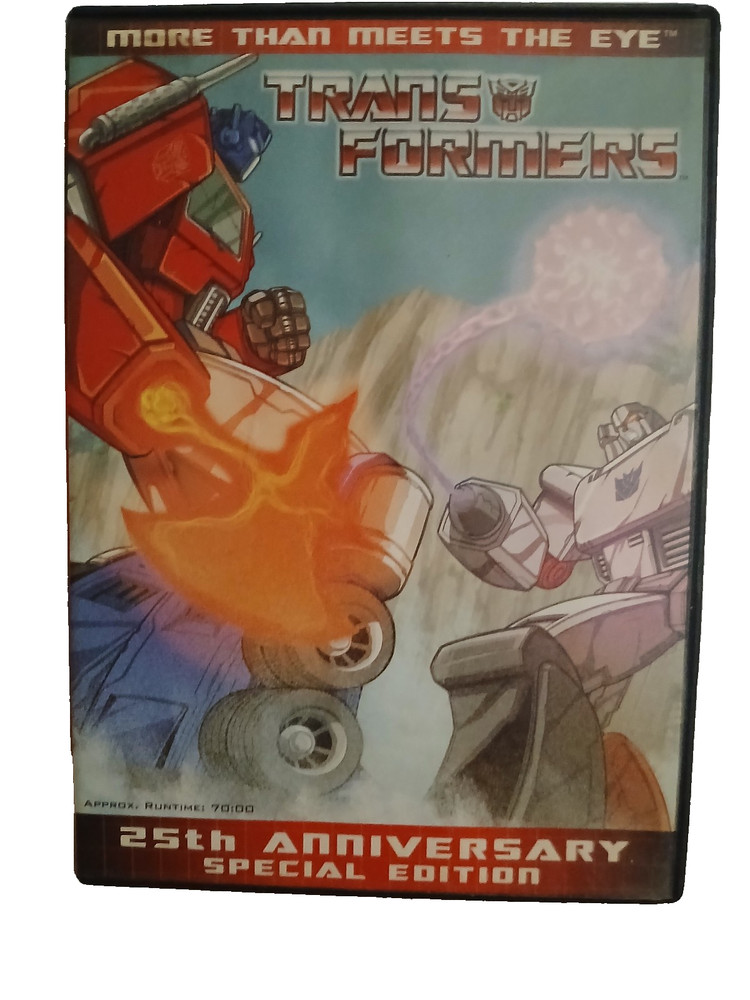 Transformers 25th Anniversary Special Edition dvd