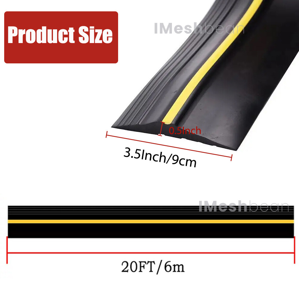 Universal Garage Door Threshold Seal Strip Bottom Weather Stripping Replacement