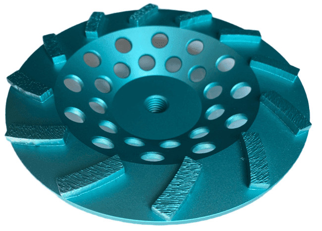 3-Pack 7" Turbo Diamond Cup Wheels for Grinding Concrete,Masonry, 5/8"-11 Thread