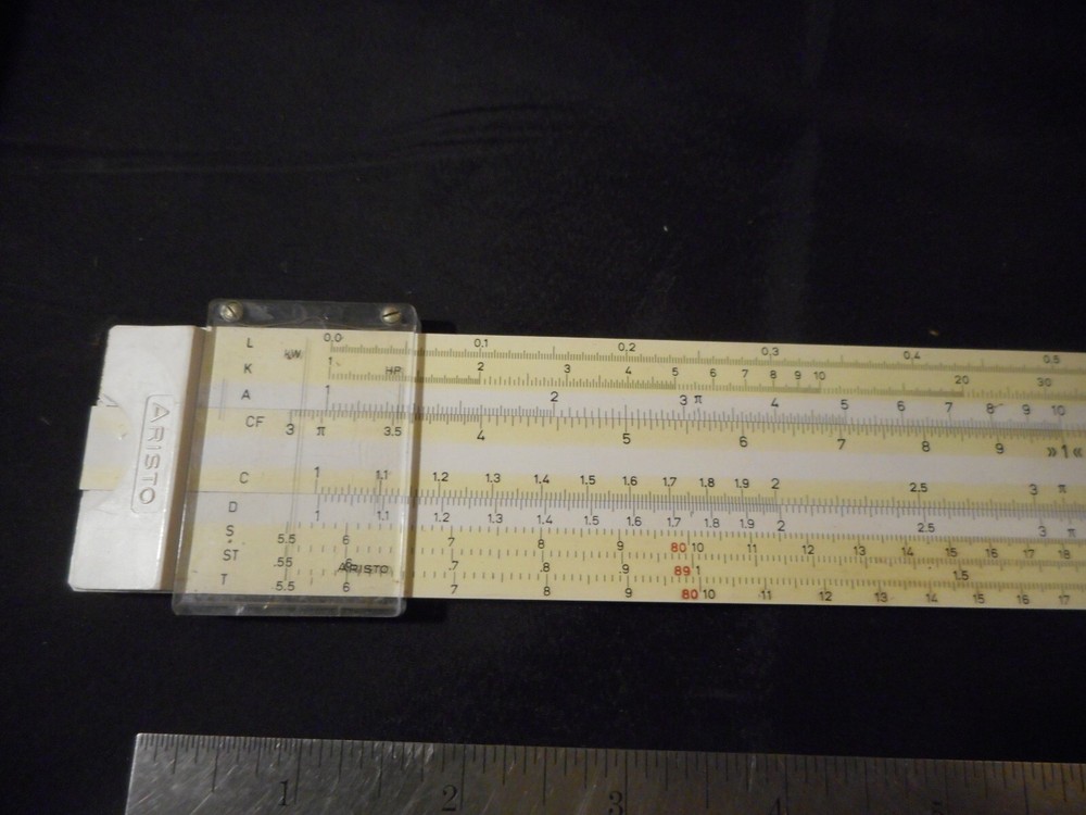 Artisto Scholar VS -2 slide ruler 0903 vs - 2