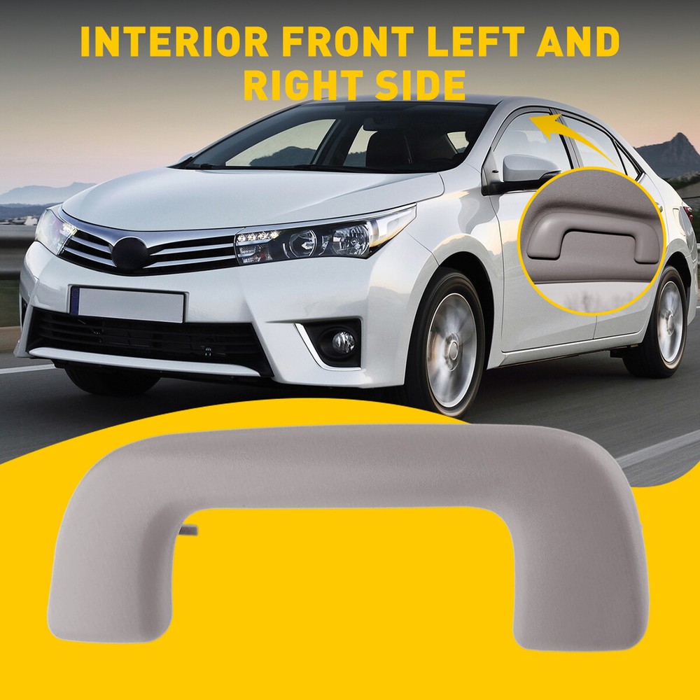 2X Front Inner Roof Ceiling Pull Handle Grab For Toyota Prius Corolla Yaris Rav4