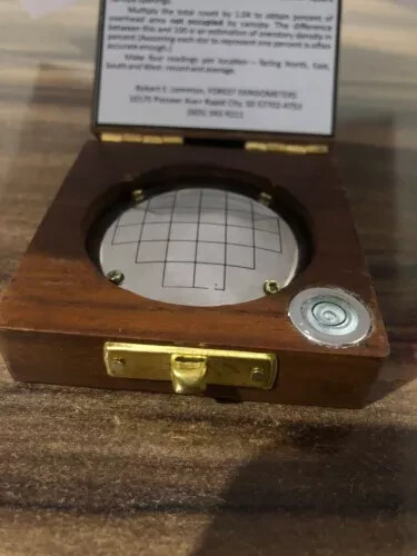 Canopy Measurements Forestry Supplier Spherical Densiometer for Accurate Forest