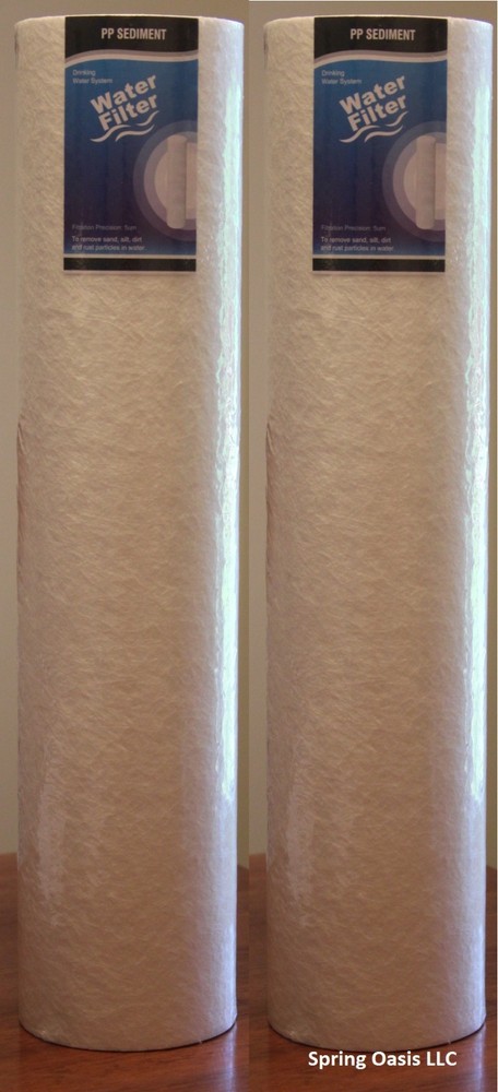 Two Big Blue 20" x 4.5" PP Sediment Filter (5 micron)