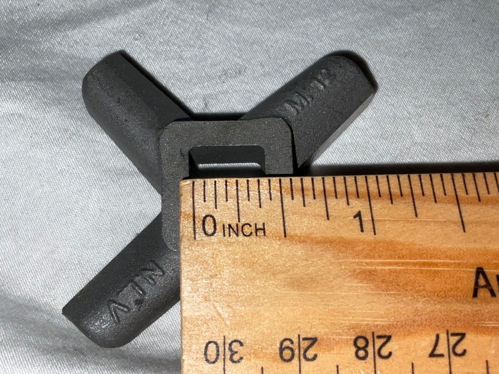 #12 - Meat Grinder Knife Blade 2-1/2” Replacement Made in Germany