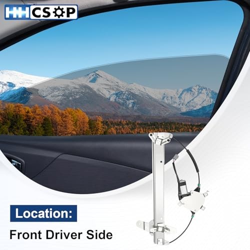 Front Left Driver Side Power Window Regulator with Motor Front Driver Side