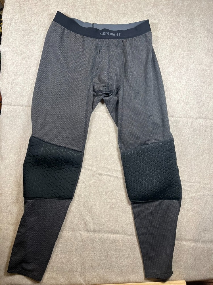 LG Carhartt Under layer Knee Pads Work Pants Men's Force Midweight Base Layer