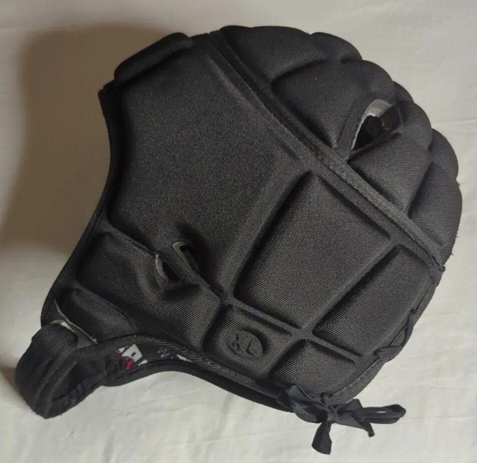 D4 Game Breaker Padded Head Protection Solid Black Size XL