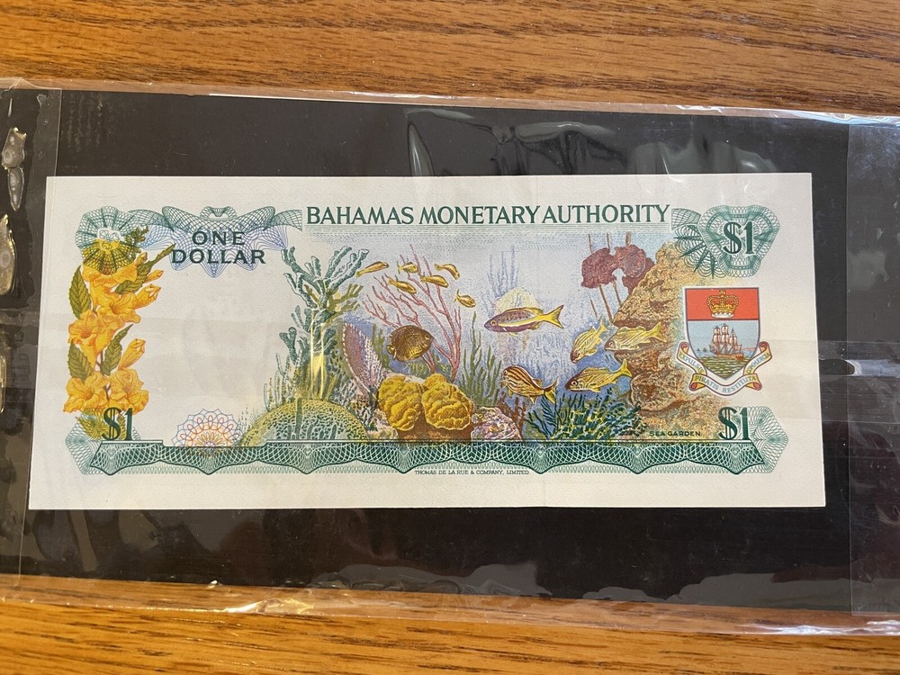 1968 Bahamas One Dollar Bank Note