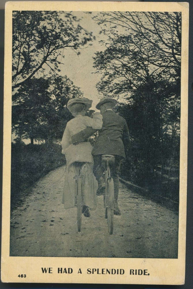 Lower Millstream, NB- 1907 Split Ring Cancel on Postcard