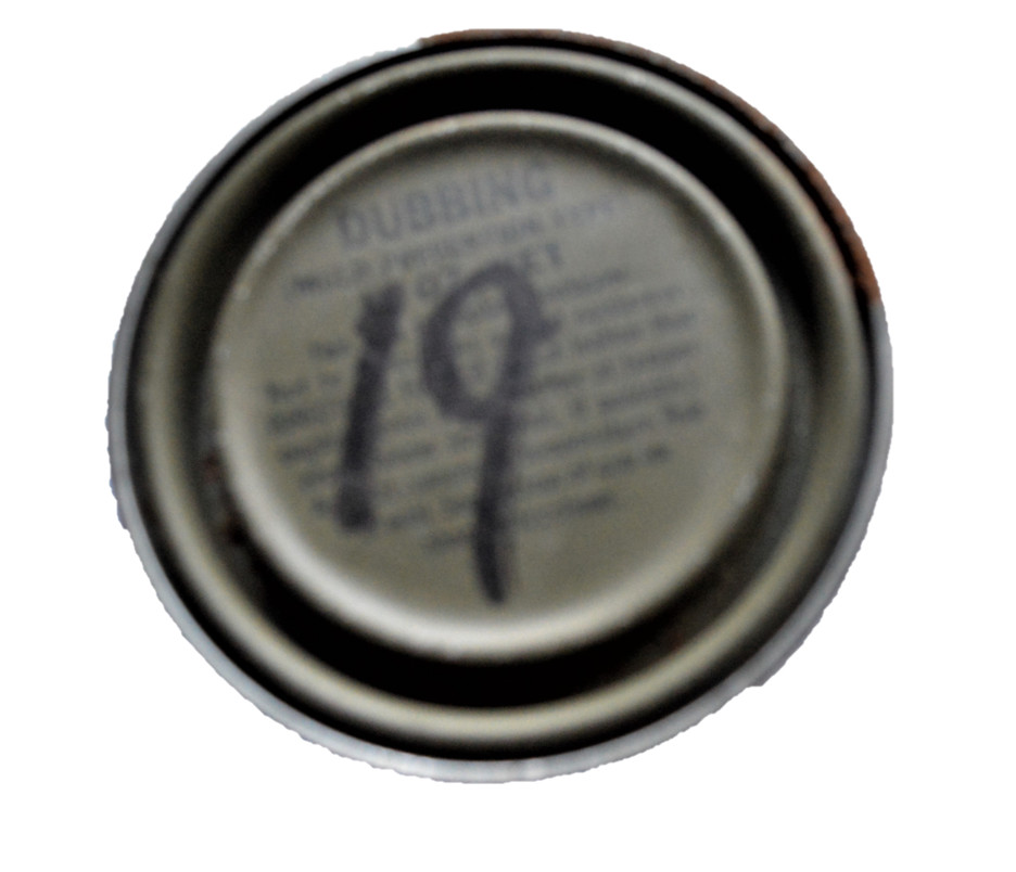 USGI Tin Can Shoe Dubbing WWII