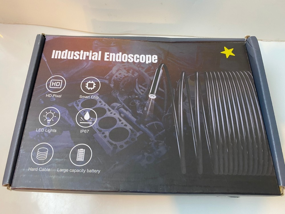 WINWEND Endoscope Camera with Light - 4.3" LCD Screen 16.5ft