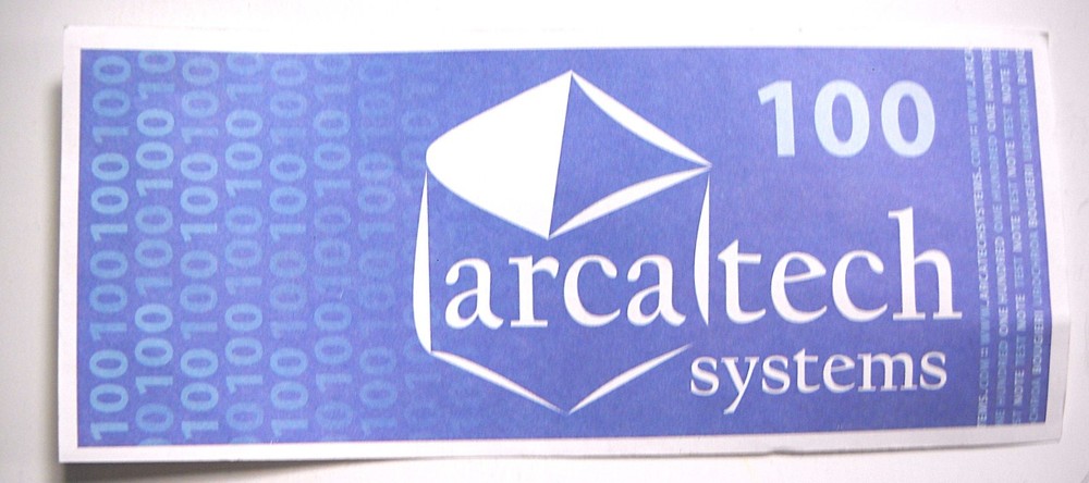 ARCA TEST NOTES 5 OF EACH DENOMINATION!!