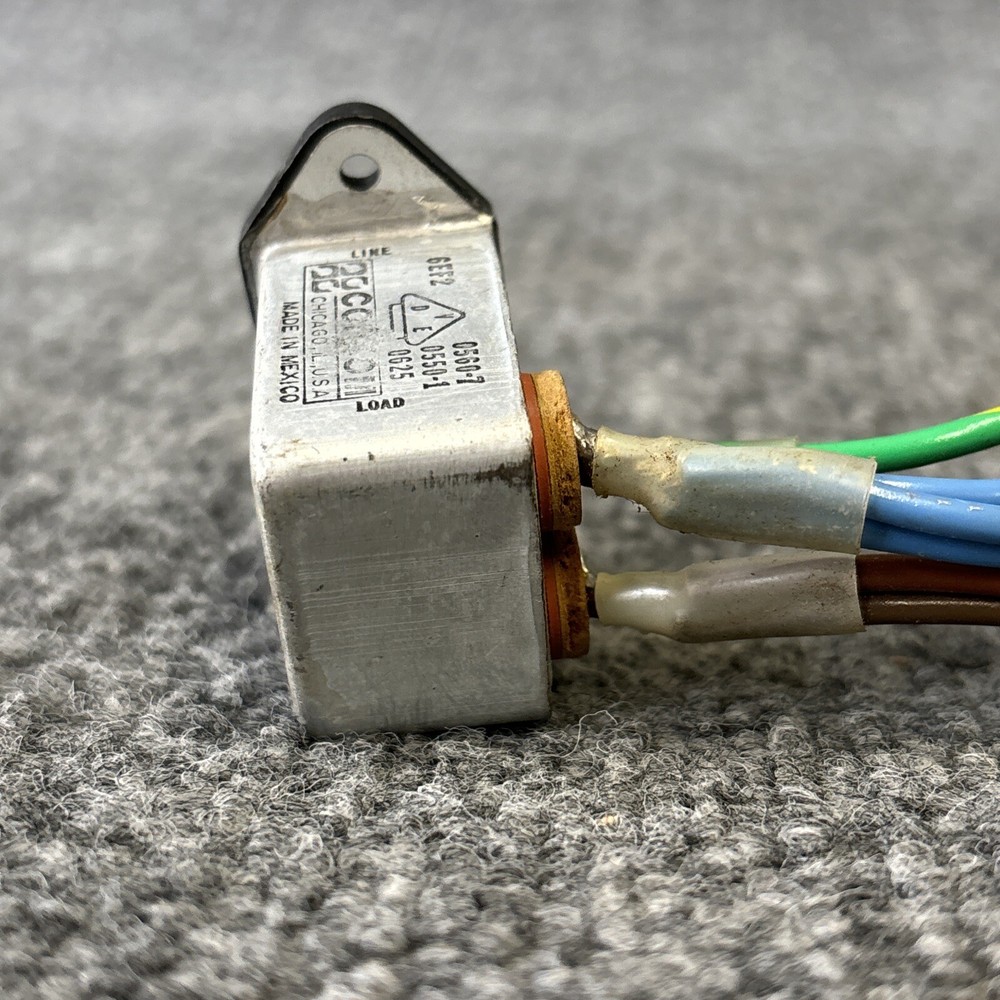 Corcom 6EF2 EMI Filter 120/250V Used