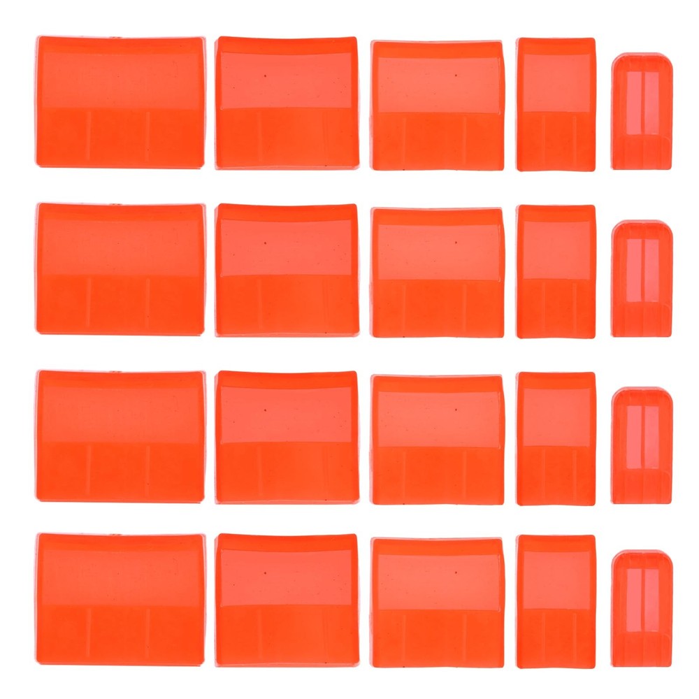 20pcs Chisel Edge Guards, Plastic Protective Covers for Chisel Blades Durable...