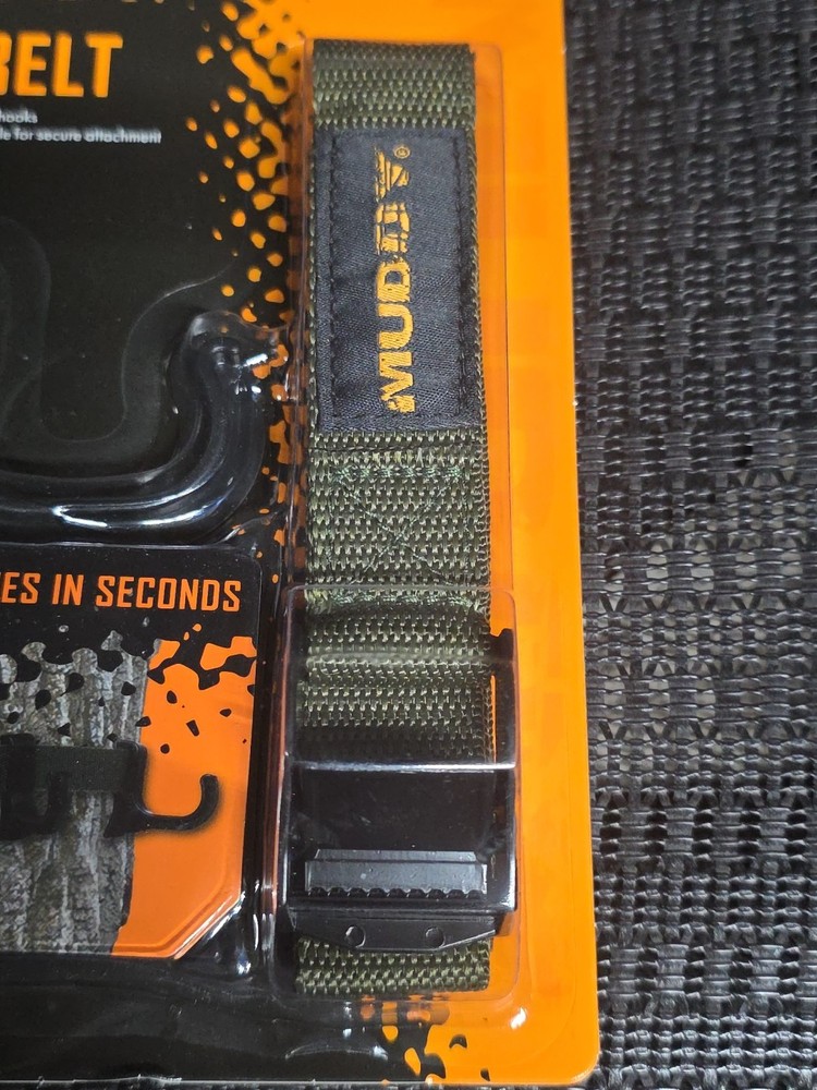 Muddy Accessory Hook Belt | Durable Adjustable Hunting Gear Holder, 2-Pack