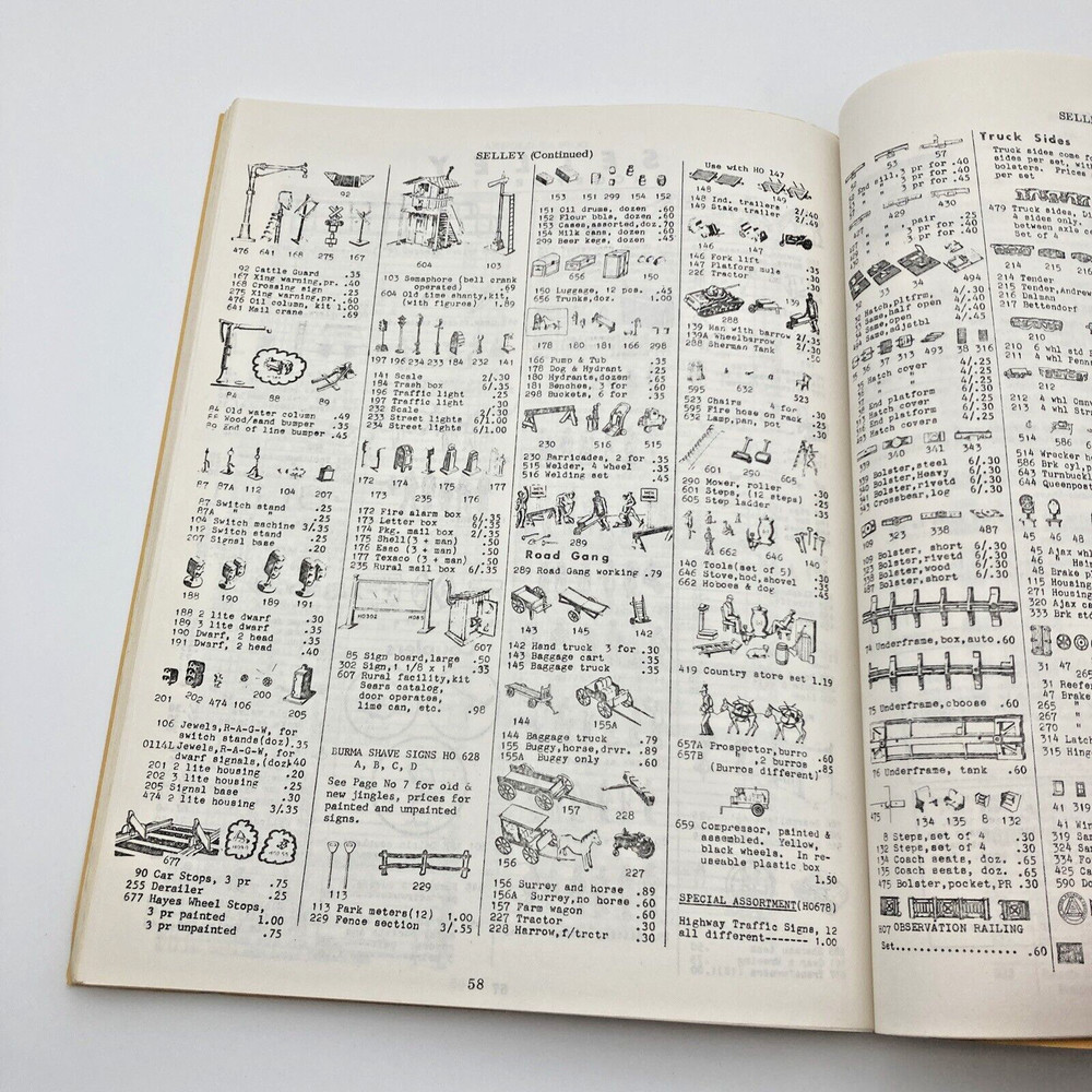 Bowser General Catalog Model Train Railroad Reference Manual Pricelist Jan 1974