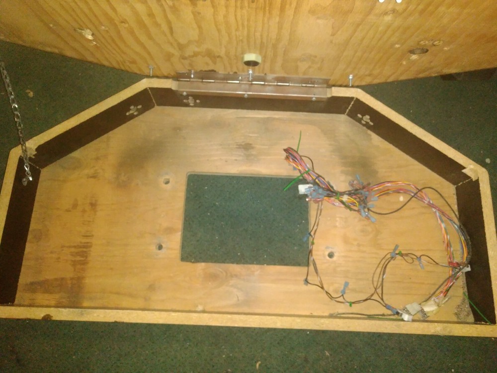 dynamo arcade showcase cabinet control panel #1015