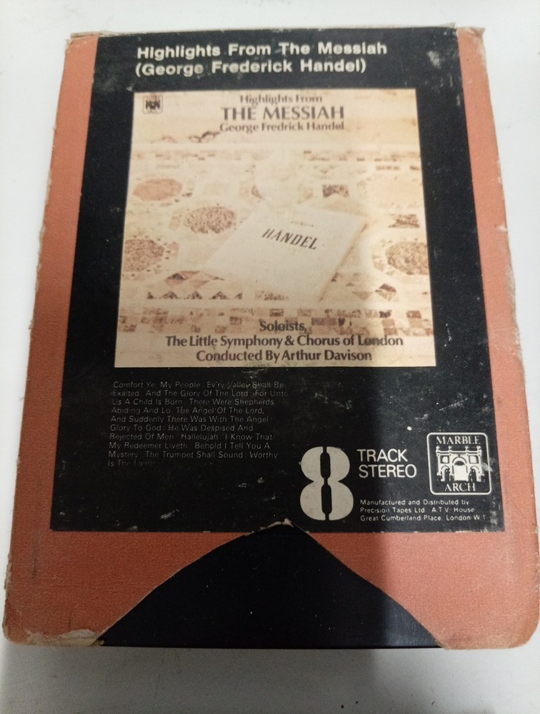 8 track tapes joblot Untested