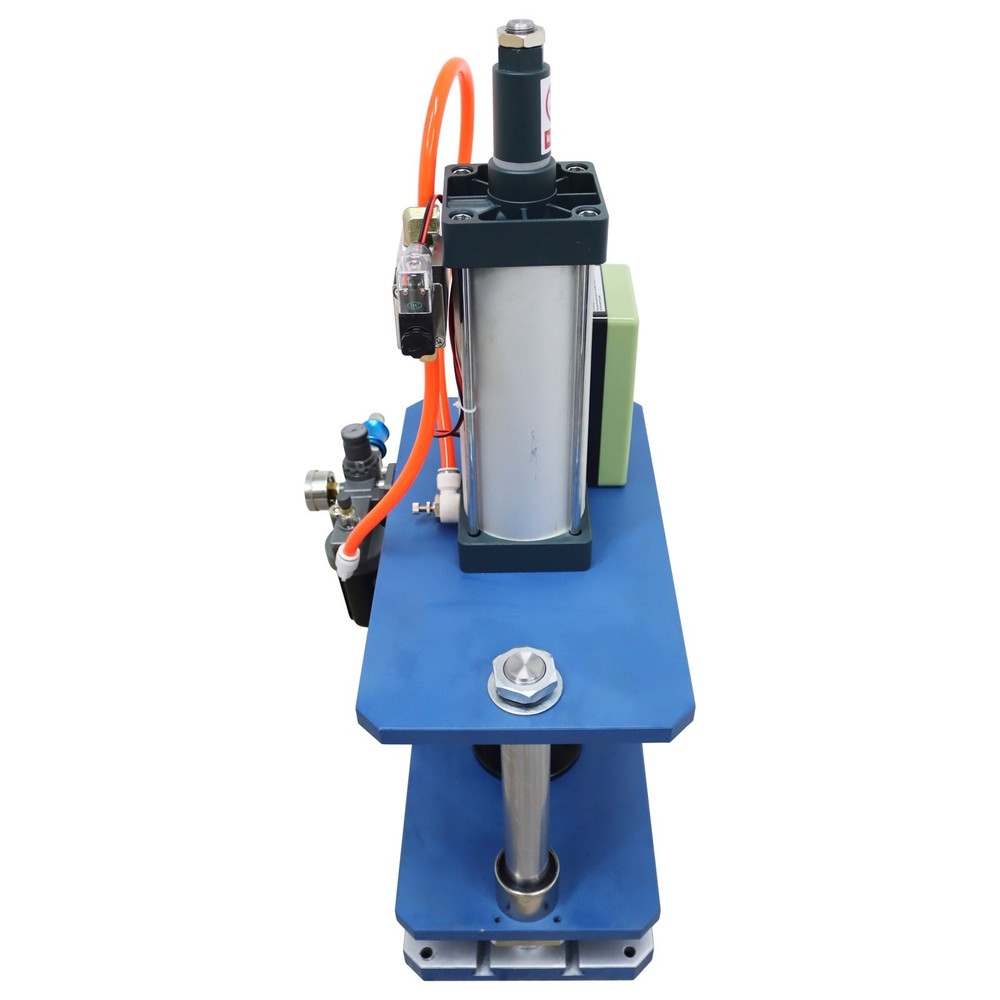 110V Pneumatic Punch Press with Controller 1102lb/500kg Double-Column Adjustable