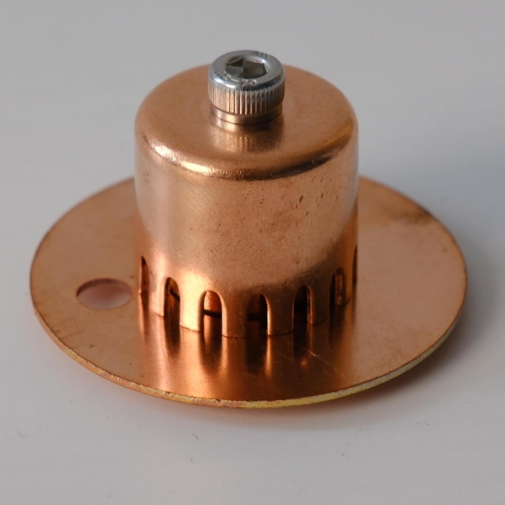 2 inch Copper Bubble Plate & Downcomer w/ Gaskets - for Reflux Distill Columns
