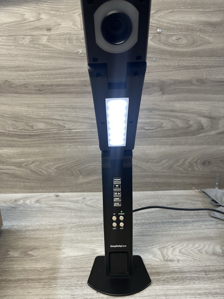 Recordex, SimplicityCam SC8z AF Document Camera, Tested Working