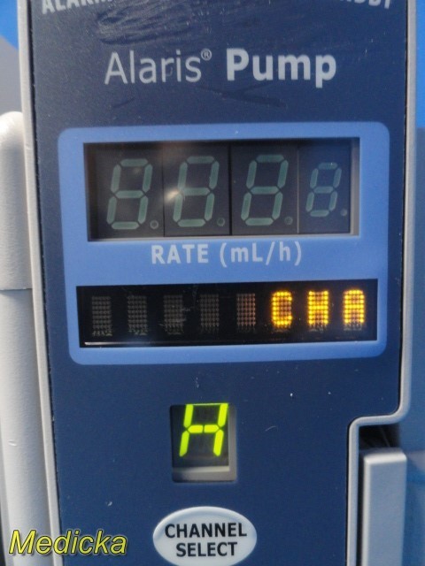 2 X Model 8100 IV Infusion Pump Modules | Channel Error | Software Issue ~ 38377