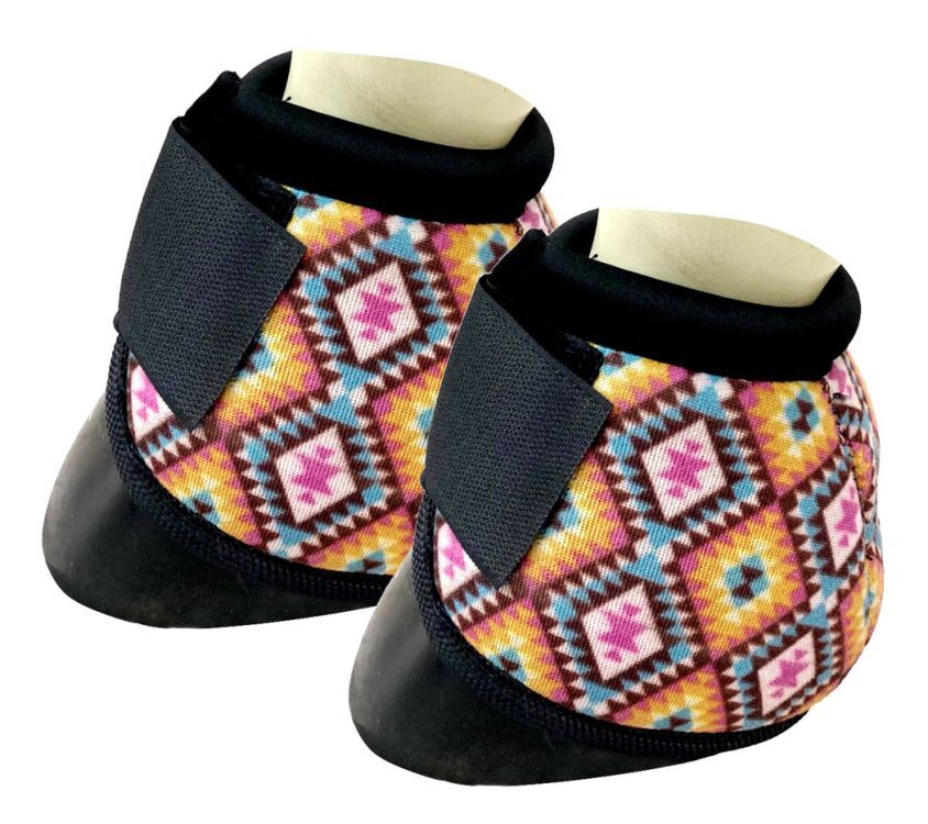 Showman Daybreak Aztec Elite Equine Bell Boots