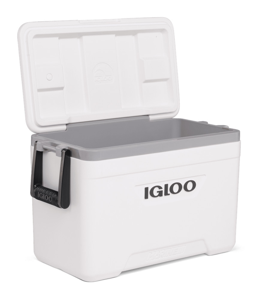25 QT Marine Hard Sided Cooler, White