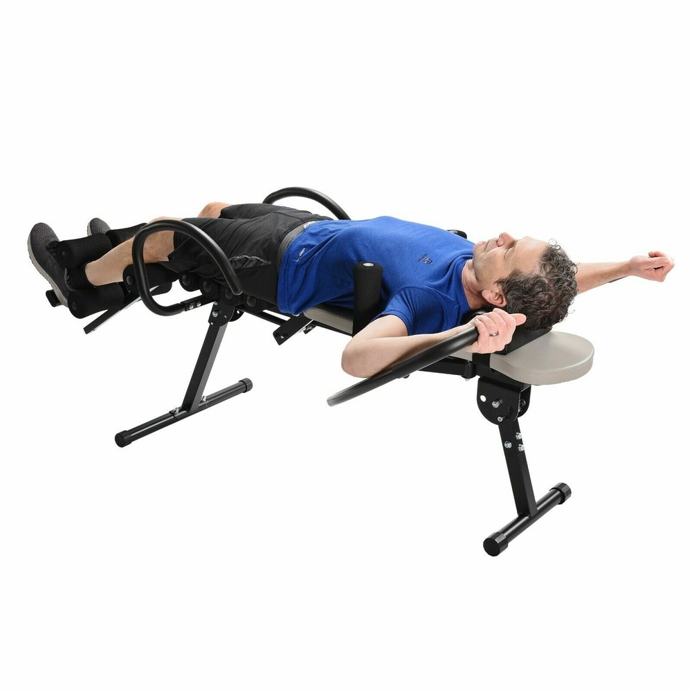 Stamina ACTIVE AGING EasyDecompress PRO - back lumbar traction stretch bench NEW