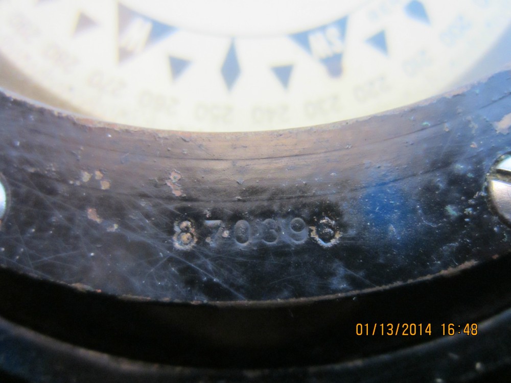 MARITIME, NORWEGIAN, BOXED, BRASS WET COMPASS