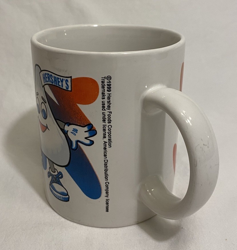 Hershey’s Ceramic Coffee Mug 12oz VINTAGE-1999 EUC