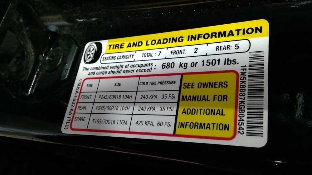 EXPLORER 2019 Transmission Shift 1013547