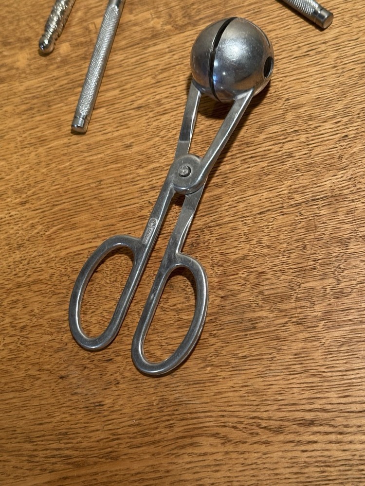 Vintage Hand Held Nut Cracker with Picks/Shelled Nuts Crackers