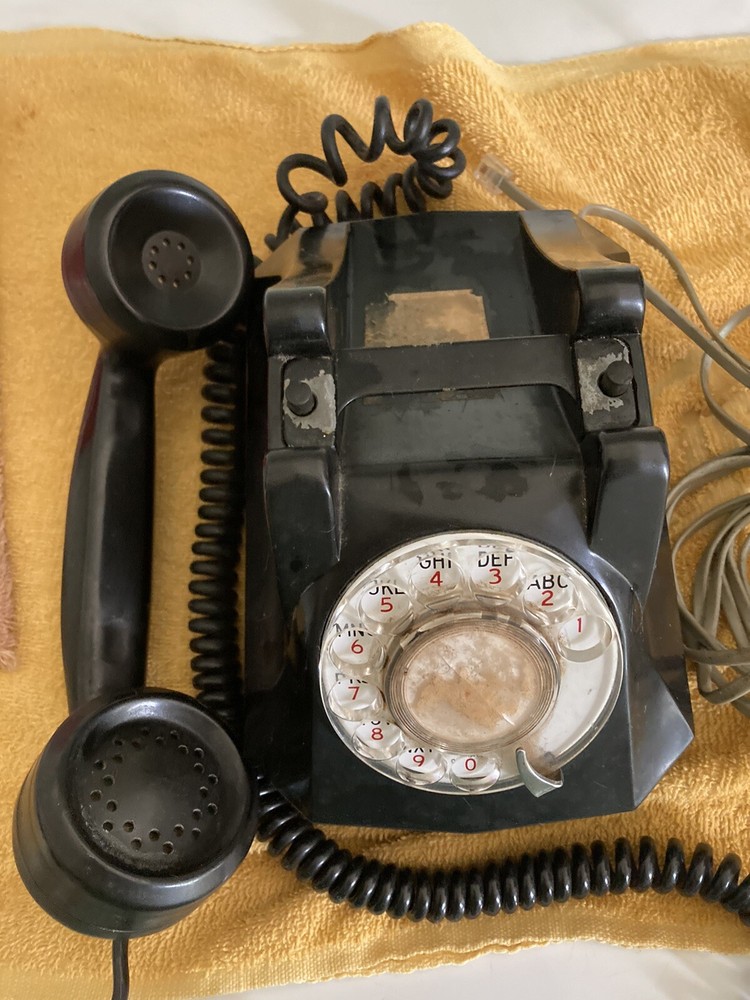 Antique automatic electric monophone L 4123 E66 Bakelite