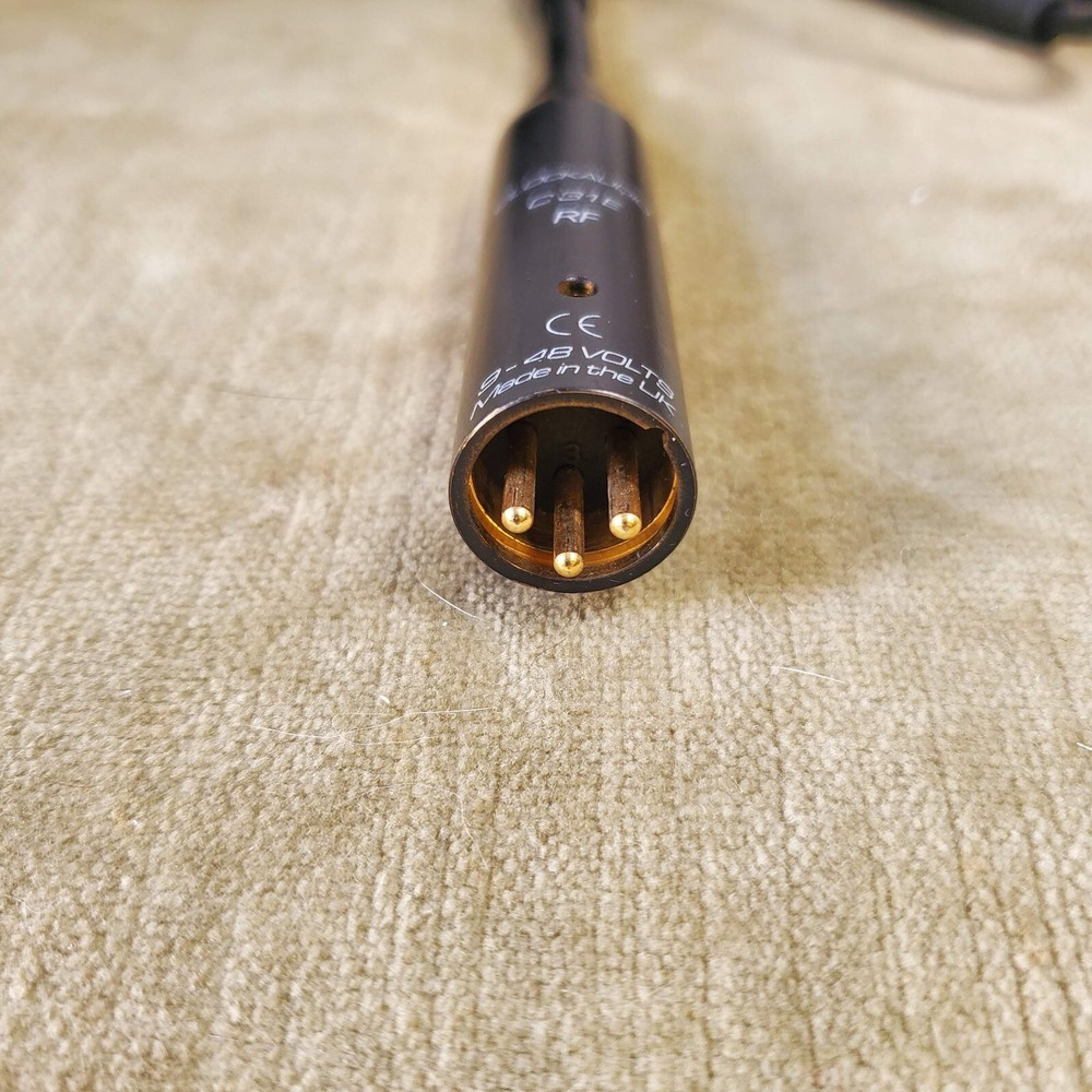 Clockaudio C31E RF 9-48 Volts wired microphone with stand/wire