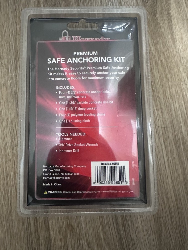 Hornady Premium Safe Anchoring Kit