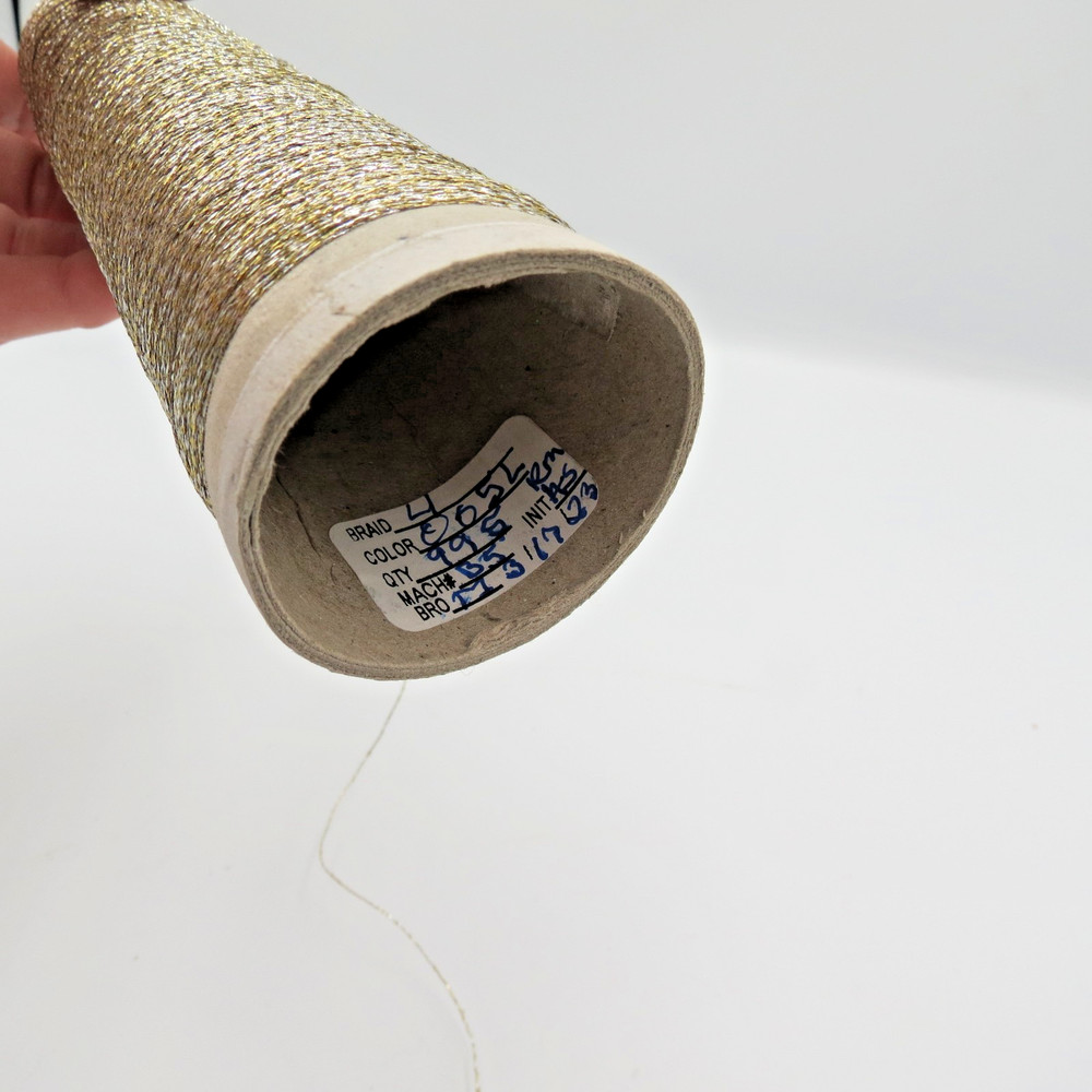 Kreinik Metallic Thread Gold Mislabeled #4 Braid