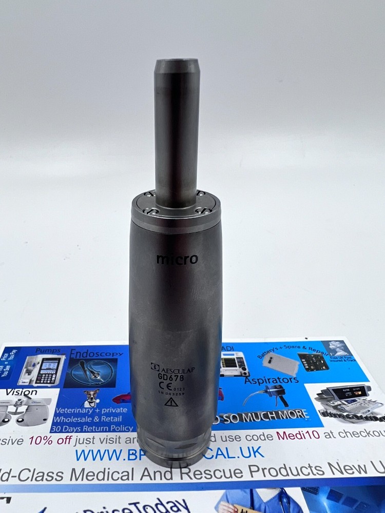 Aesculap Microspeed uni connecting motor MICRO GD678 tested working