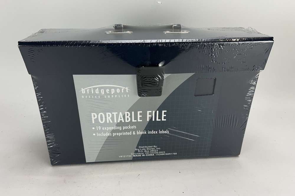 19 Expandable Pocket Portable File Bridgeport