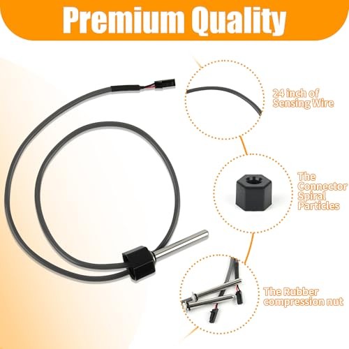 (2 Pcs) Hot Tub Sensor for Balboa, Compatible with Balboa Heater M7 Two Packs